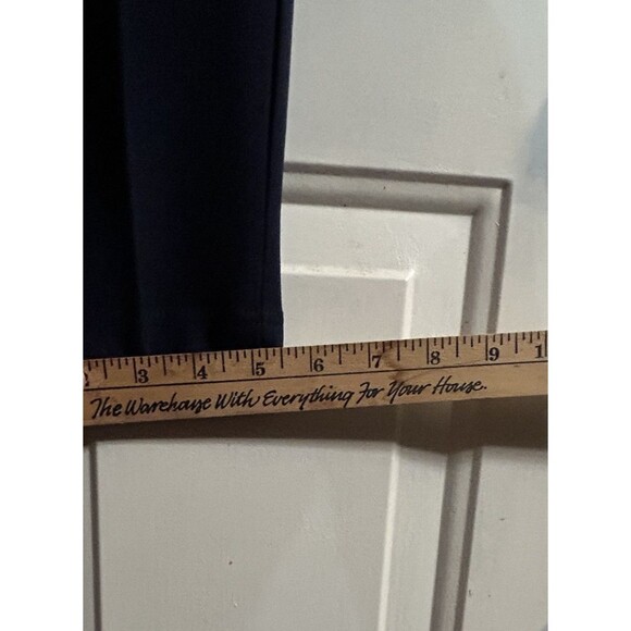 Soft Surroundings Pull On Jegging Legging Dark Blue Stretchy EUC Size L ￼ - Picture 9 of 11